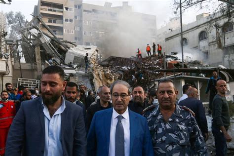 Israeli strike on Iran’s consulate in Syria killed 2 generals and 5 other off.